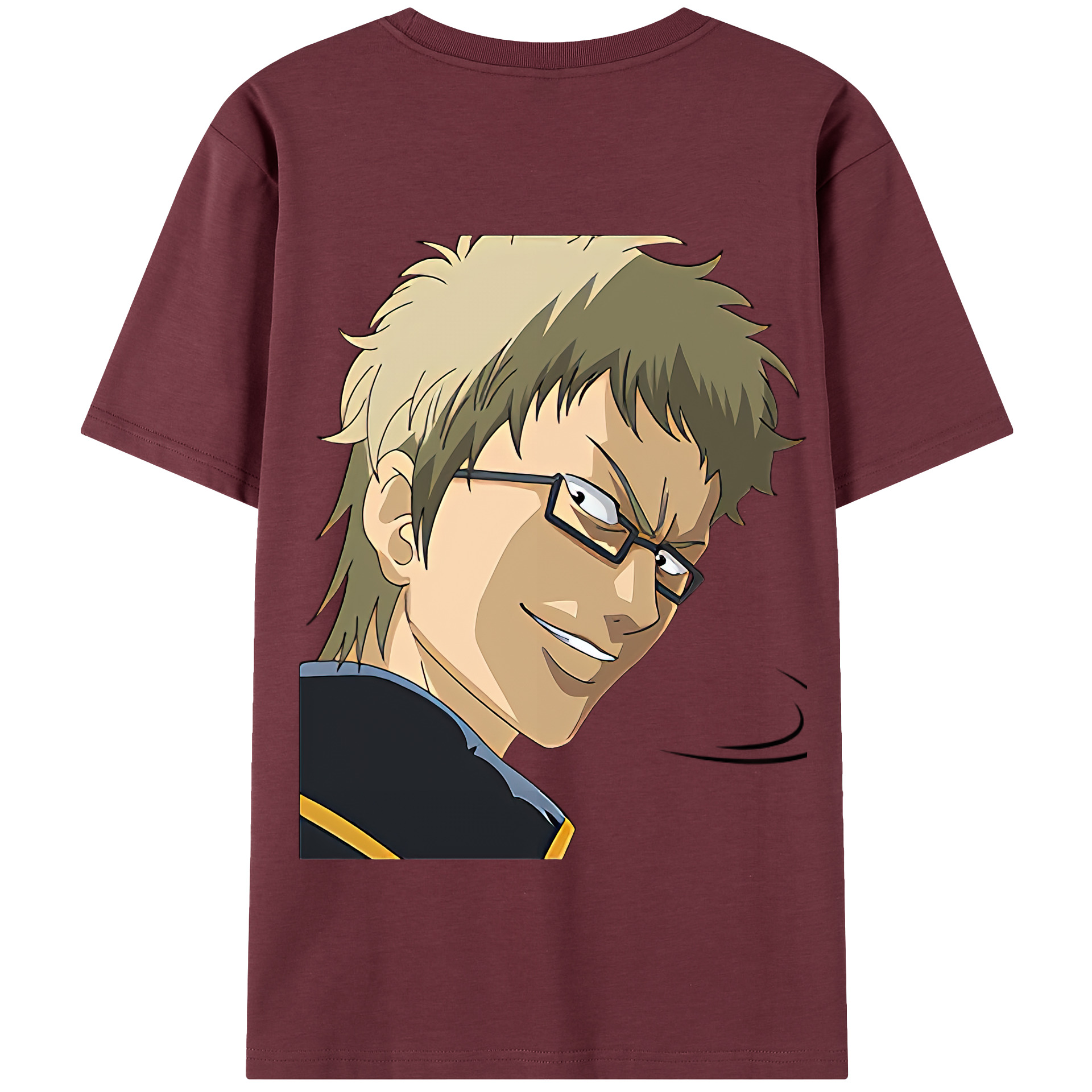 （画像用） ぎんたま 坂田銀時（さかたぎんとき） 神楽 志村新八（しむら しんぱち） GINTAMA Sakata Gintoki Kagura Shimura Shinpachi 綿100％半袖Tシャツ（背面プリント）